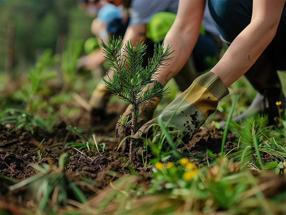 Active nature conservation and eco-responsible operations at Noordbeek
