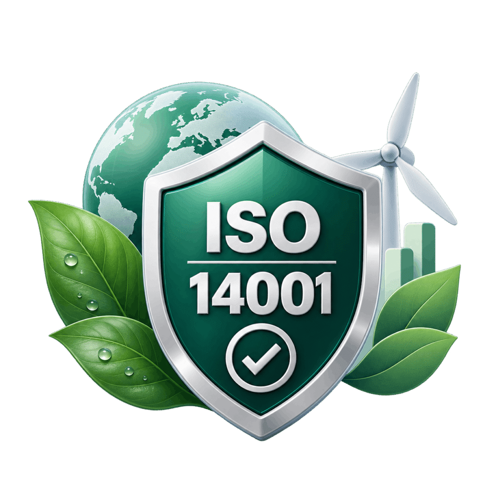 ISO 14001 Environmental Management System (EMS) certificate