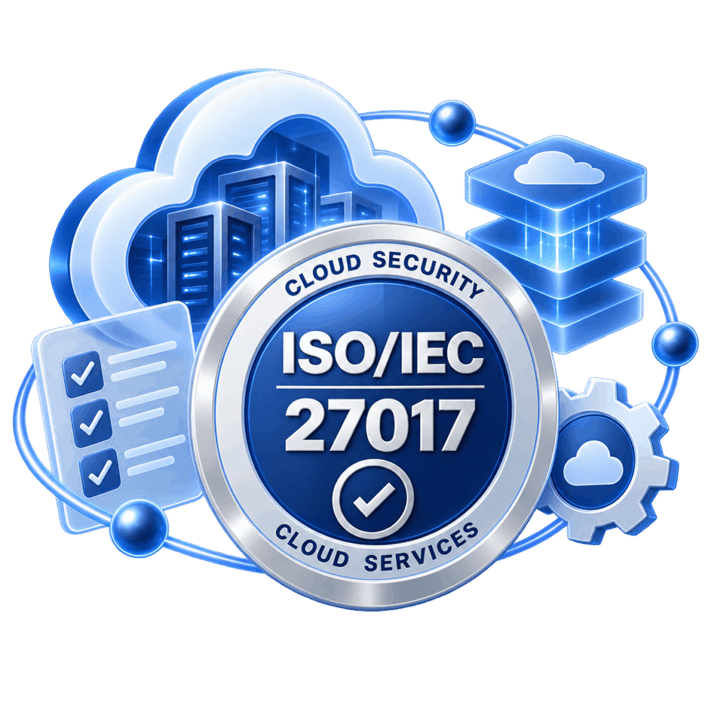 ISO/IEC 27017 Cloud Security Services certification mark