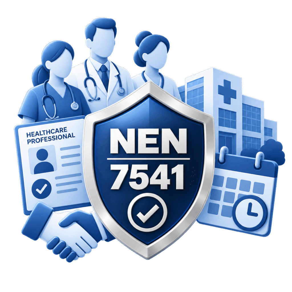 NEN 7541 Quality assurance for healthcare staffing agencies mark